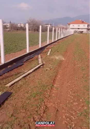 Tel Örgü ve Beton Çalışması Cumhuriyet Mahallesi Didim/AYDIN