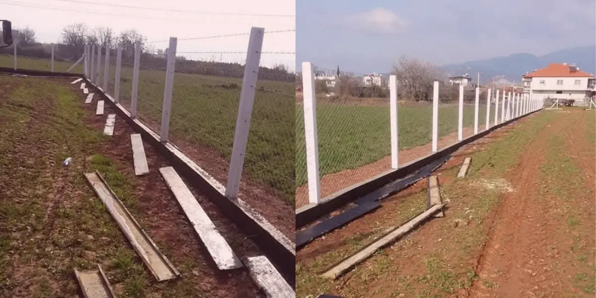 Aydın Çimçit - Tel Örgü - Dikenli Tel